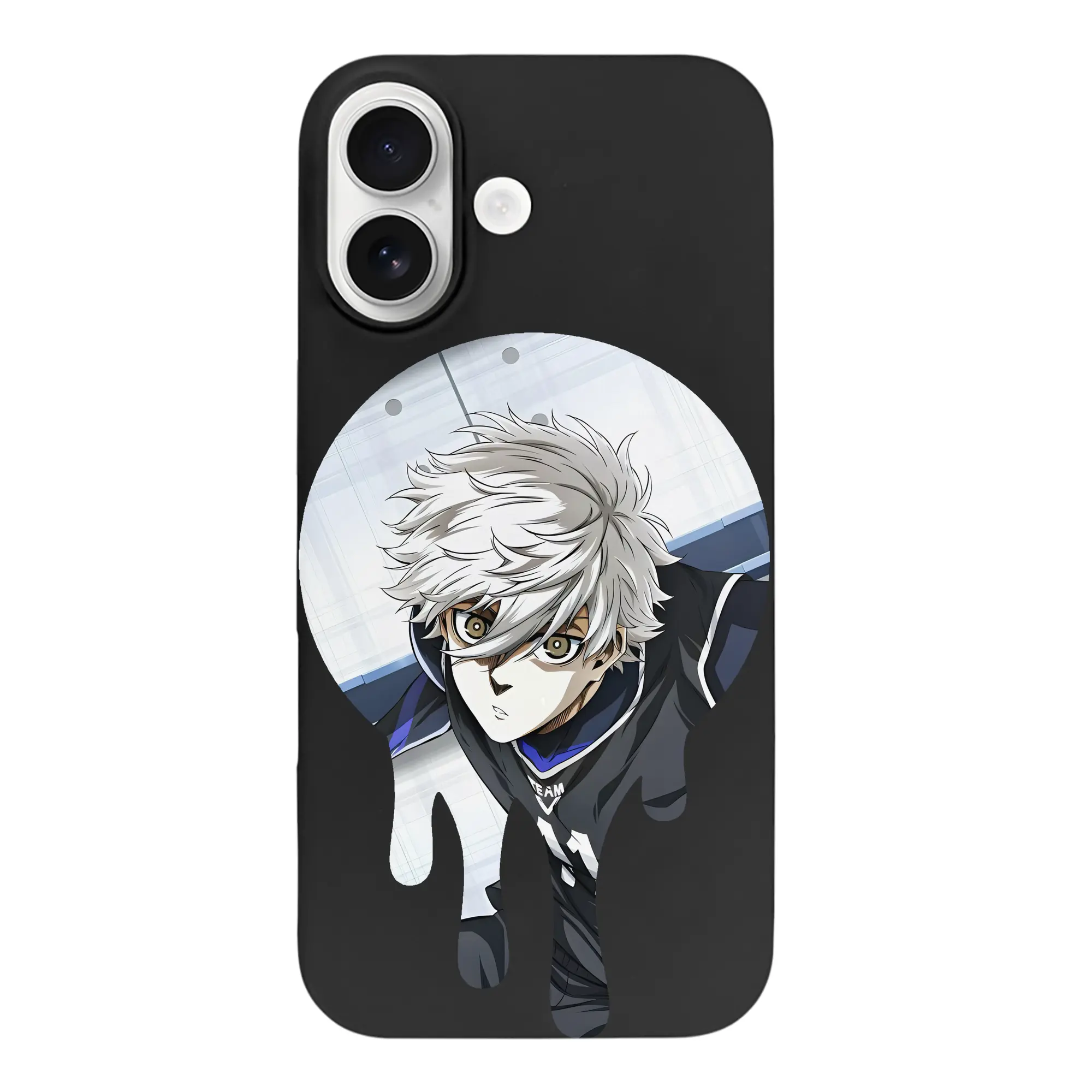 ブルーロック グッズ 凪 誠士郎 - iPhone 17 シリーズ シリコンケース 薄型 耐衝撃 指紋防止 ソフトタッチカバー 精密フィット 傷防止 保護ケース iPhone 17/17 Air/17 Pro/17 Pro Max 対応